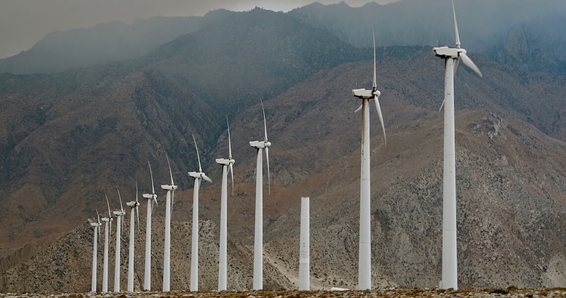 wind turbines